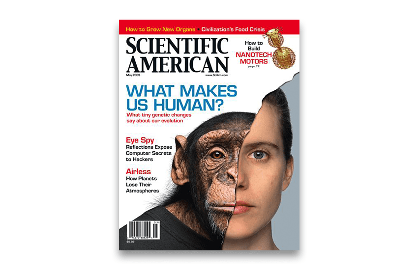 Scientific American cover page May 2009